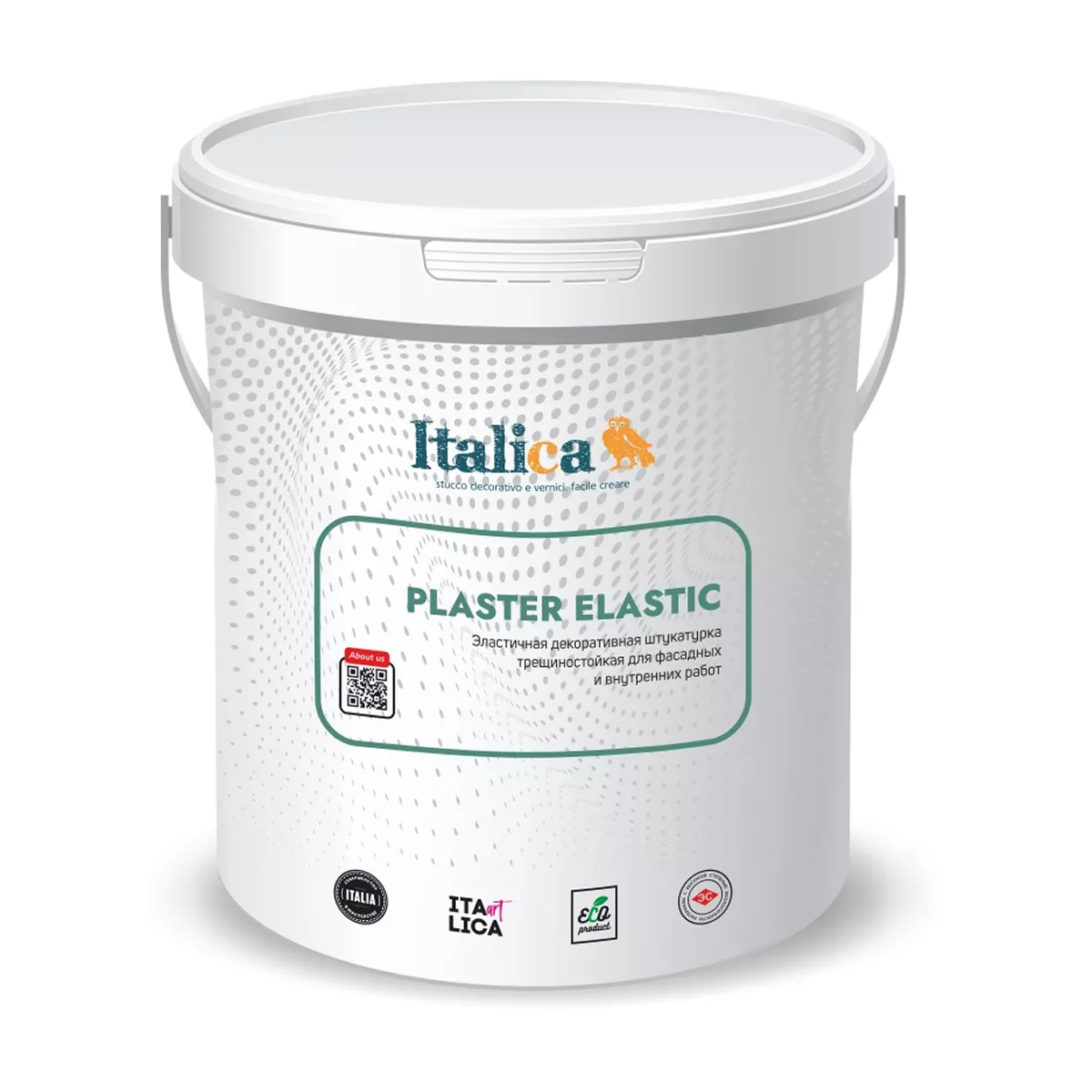 Трещеностойкая паста для гибкого рельефа PLASTER ELASTIC